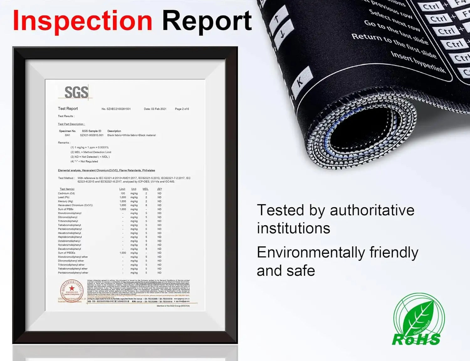 Française grand tapis de souris version