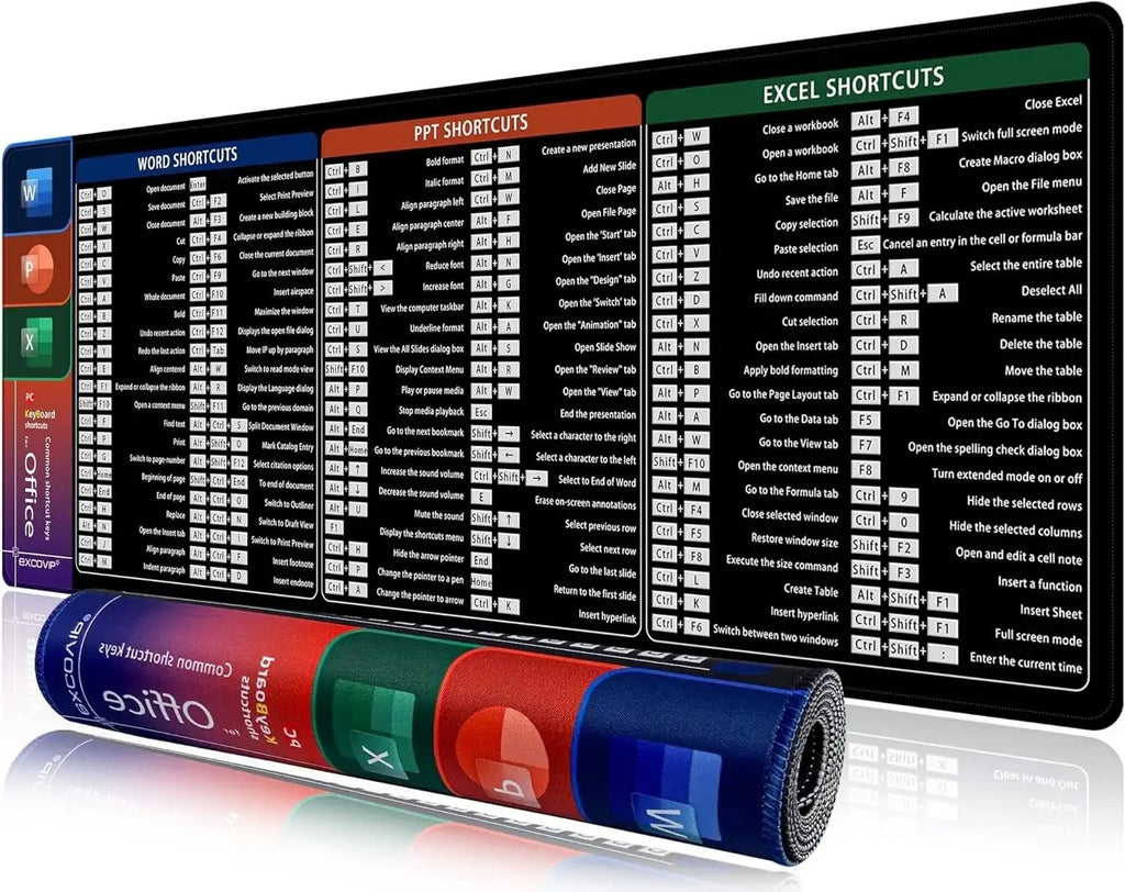 Grand tapis de souris version française